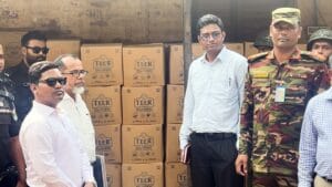 কুষ্টিয়ায় ভোজ্যতেল মজুত: লাখ টাকা জরিমানা