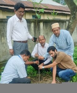 পলিন ফাউন্ডেশনের উদ্যোগে বৃক্ষরোপণ কর্মসূচি