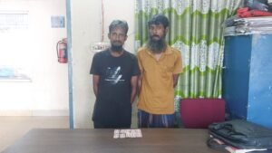 ট্যাপেন্টাডল ট্যাবলেটসহ দুই মাদক কারবারি গ্রেপ্তার