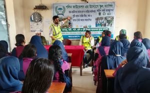 স্কুল ক্যাম্পিংয়ে পরিবেশ ও পুষ্টি সচেতনতা ছড়াচ্ছে পলিন ফাউন্ডেশন