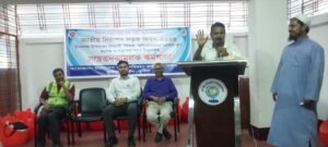 কুষ্টিয়ায় শিক্ষার্থীদের নিয়ে সড়ক নিরাপত্তাবিষয়ক সভা
